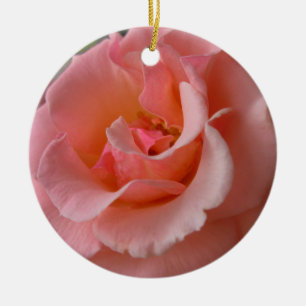 De Cerâmica Ornamento por Rosa Romântico Rosa