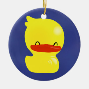 De Cerâmica Ornamento Redondo Super Bonito Ducky