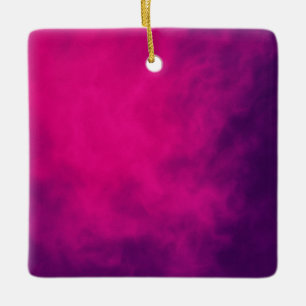 De Cerâmica Ornamento Rosa Neon Personalizado