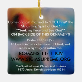 DE CERÂMICA ORNAMENTO SANTAMENTE - ABENÇOADO E APROVADO PELO