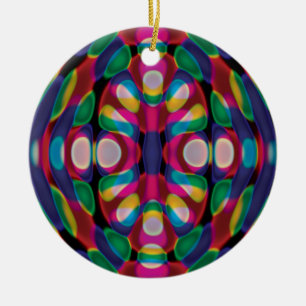 De Cerâmica Ornamento Squished dos Skittles