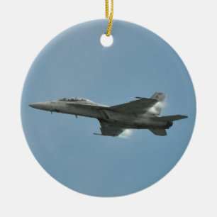 De Cerâmica Ornamento super do zangão do marinho FA-18