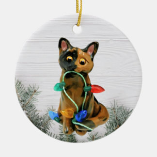 De Cerâmica Ornamento Tortie Cat TortoisesInferno