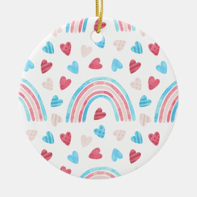 De Cerâmica Ornamento Transgênero (Frente)