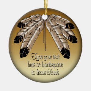 De Cerâmica Ornamento Tribal Personaliza o nome das Nações