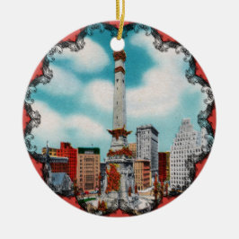 De Cerâmica Ornamento Vitoriano do Círculo Monutivo