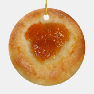 De Cerâmica Outro ornamento Apricot Kolache
