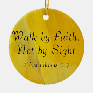 De Cerâmica Passear por Faith, não por Ornamento da Visão