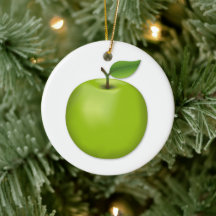 Personalizar o Ornamento da Apple Verde