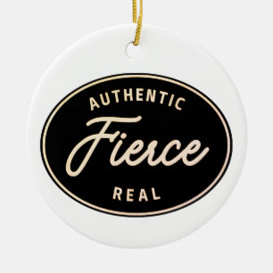 De Cerâmica PERSONALIZE! Ornamento feroz, autêntico e real