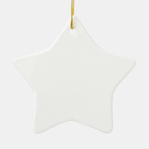 De Cerâmica Projete seu próprio ornamento da estrela