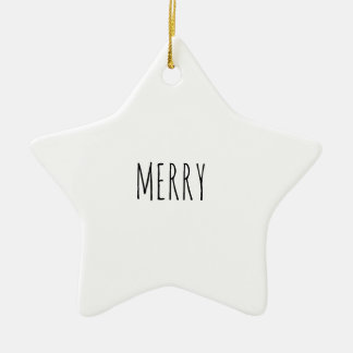 De Cerâmica Rae Dunn inspirou o ornamento