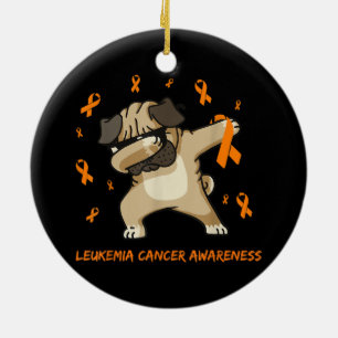 De Cerâmica reconhecimento da leucemia cancer Ornamento cerâm