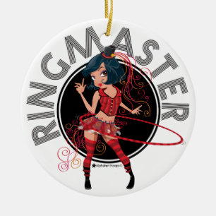 De Cerâmica Ringmaster-Brunette: Ornamento
