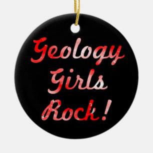 De Cerâmica Rocha das meninas da geologia! Ornamento