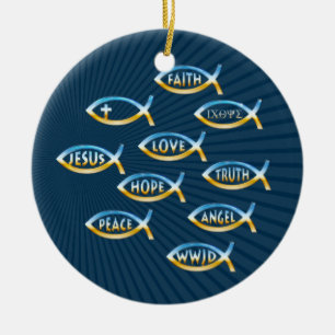 De Cerâmica Siga-o - ornamento cristão