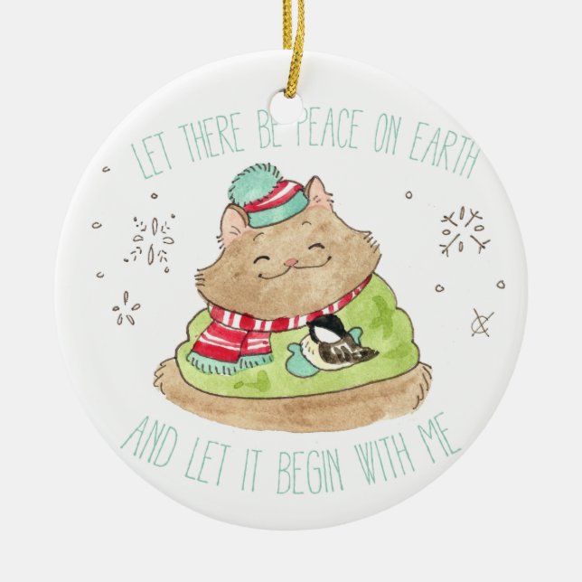 De Cerâmica Tommy, Que Haja Ornamento Da Paz (Frente)