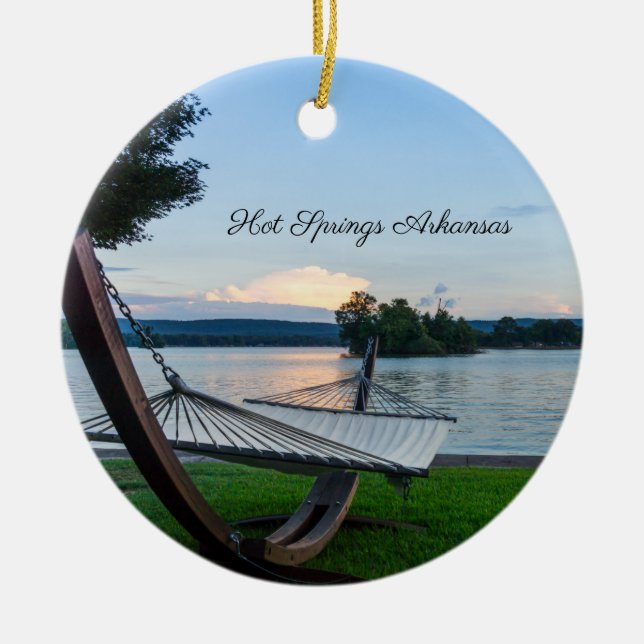 De Cerâmica Um Local Para Relaxar O Ornamento Do Círculo (Frente)