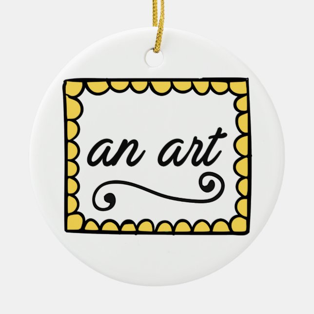De Cerâmica Um ornamento da arte (Frente)