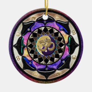 De Cerâmica UROCK! Ornamento da mandala da surpresa