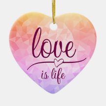 Vermelhos incríveis, ornamento cerâmico