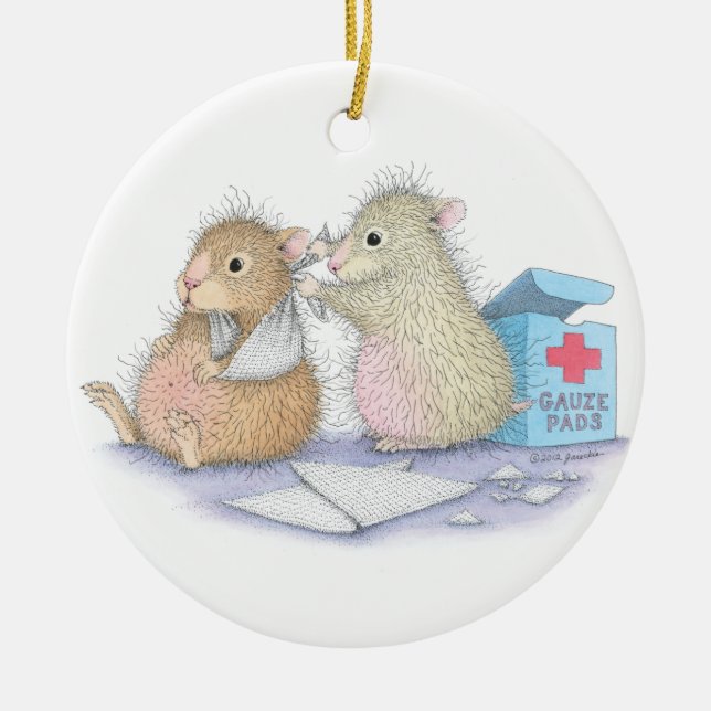 De Cerâmica WeePoppets® - ornamento (Frente)
