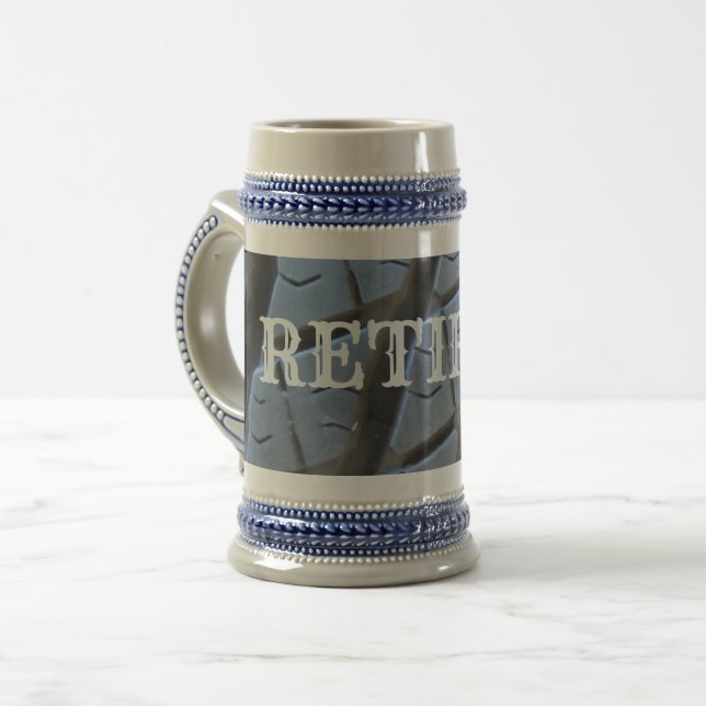 De Cerveja Artesanato Retirada Cerâmica Cerâmica Beer Caneca  (Frente Esquerda)