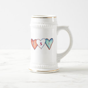 De Cerveja caneca americana Hearts