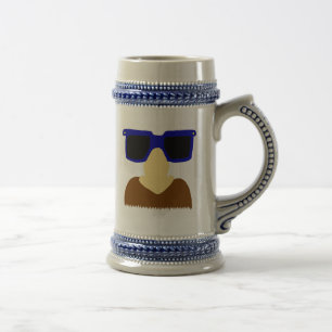 De Cerveja Caneca Bigode & Óculos Incógnito