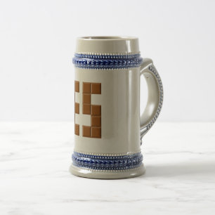 De Cerveja CANECA cinzento/azul ESPANHA