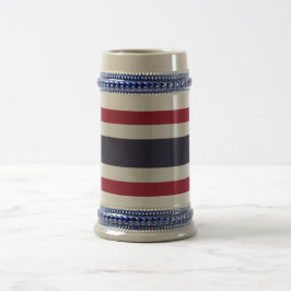 De Cerveja Caneca com Bandeira da Tailândia