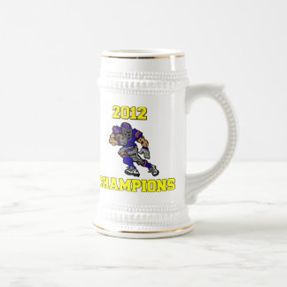 De Cerveja Caneca do futebol da fantasia
