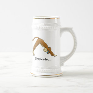 De Cerveja caneca do Simplici-chá