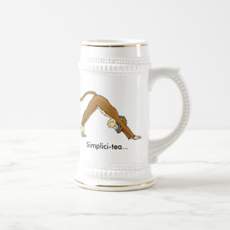 De Cerveja caneca do Simplici-chá