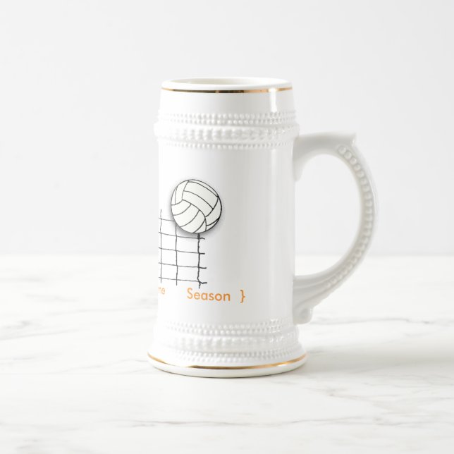 De Cerveja Caneca do treinador do voleibol/presente da (Direita)