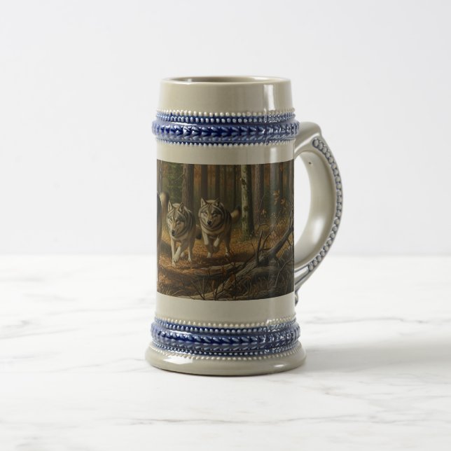 De Cerveja Caneca estilo Wolf Stien 1 (Frente Esquerda)