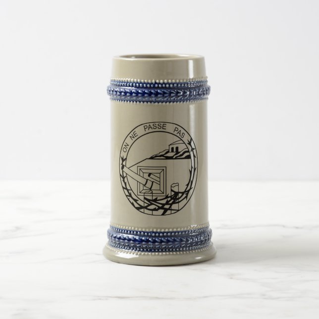 De Cerveja Caneca Insigne “Linha Maginot " (Centro)