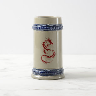 De Cerveja Caneca vermelha do dragão