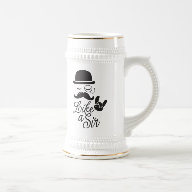 De Cerveja Como uma caneca do exclusive do senhor (Direita)