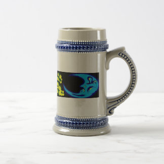 De Cerveja Grande caneca da lua azul