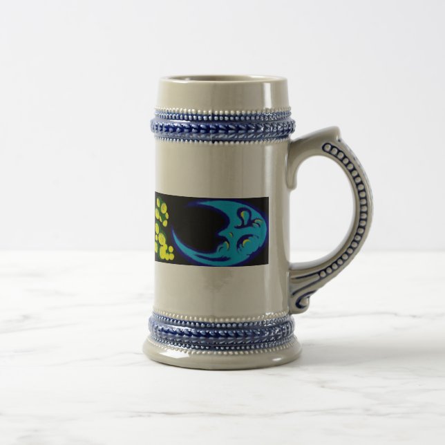 De Cerveja Grande caneca da lua azul (Direita)