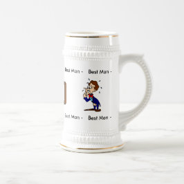 De Cerveja O melhor modelo da caneca do homem