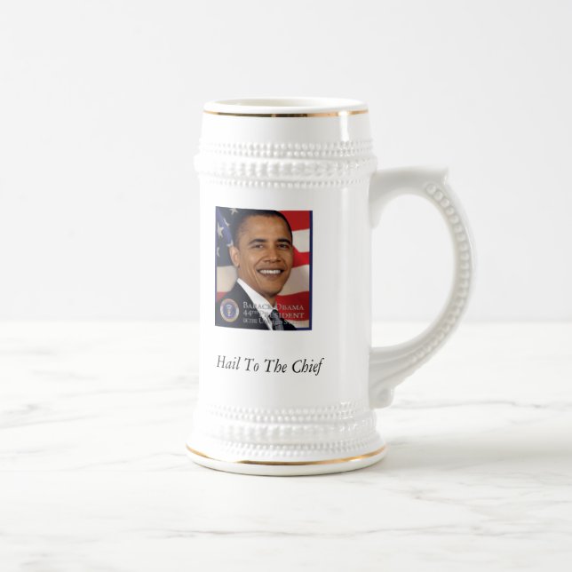 De Cerveja Presidente Obama Caneca (Direita)