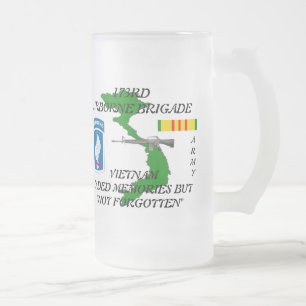 De Cerveja Vidro Jateado 173rd Caneca transportada por via aérea do fosco