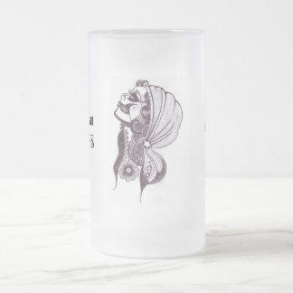 De Cerveja Vidro Jateado A caneca americana do fosco do zombi dos ciganos