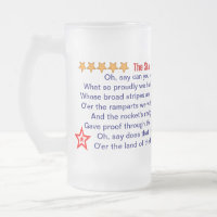 A caneca da bandeira star spangled