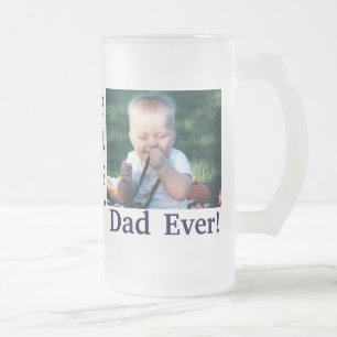 De Cerveja Vidro Jateado A melhor caneca da foto do pai