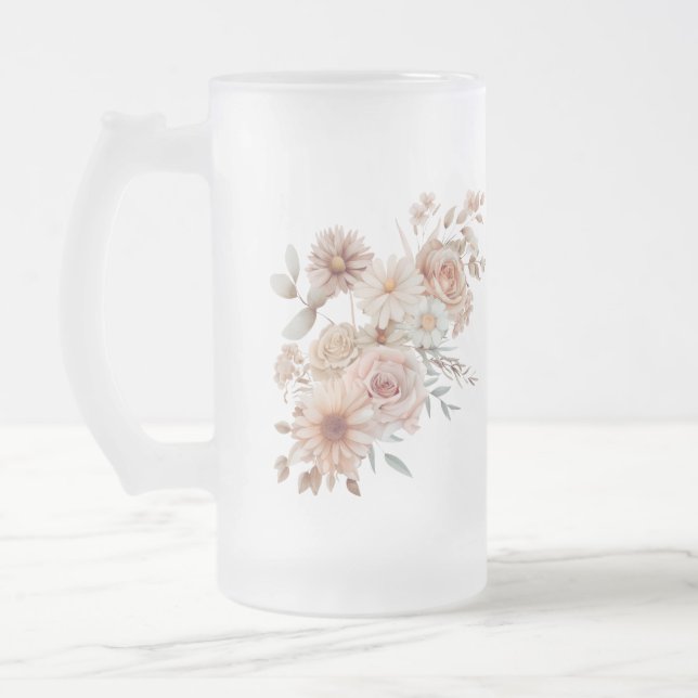De Cerveja Vidro Jateado Caneca (Esquerda)
