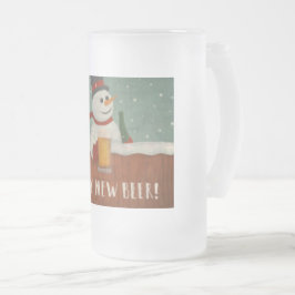 De Cerveja Vidro Jateado Caneca