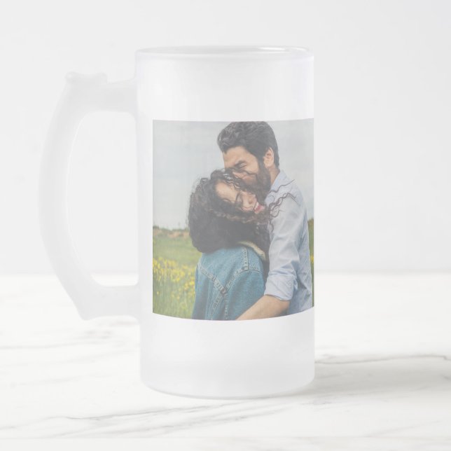 De Cerveja Vidro Jateado Caneca (Esquerda)